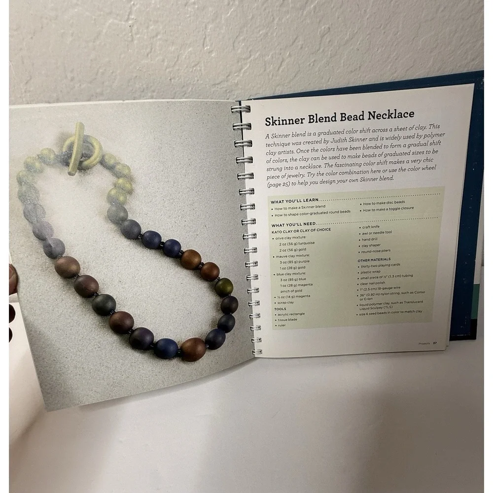Polymer Clay 101 Book with DVD - Beginner Craft Techniques Jewelry Canes Crafts